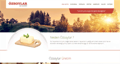 Desktop Screenshot of ozsoylarsut.com